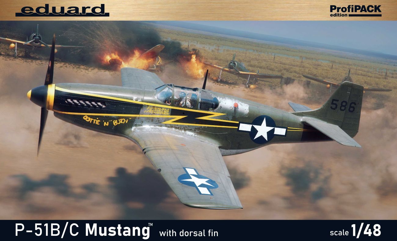 1:48 P-51B/C Mustang with dorsal fin
