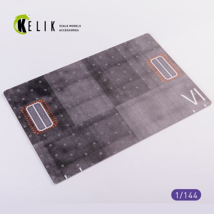 1:144 CVN 78 Gerald Ford Type 1 - Base - Acrylic 3 mm (280 x 180 mm)