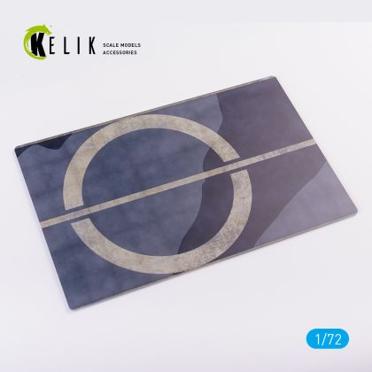 1:72 HMS Furious (CV-3) 1942 Type 1 - Base - Acrylic 3mm (280x180mm)