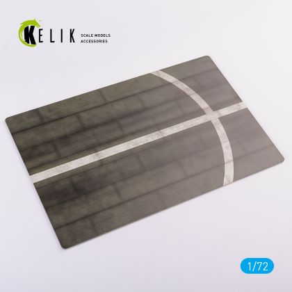 1:72 HMS Argus 1943 Type 2 - Base - Acrylic 3mm (280x180mm) 