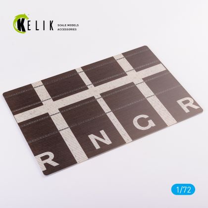 1:72 USS Ranger 1941 - Base - Acrylic 3mm (280x180mm)