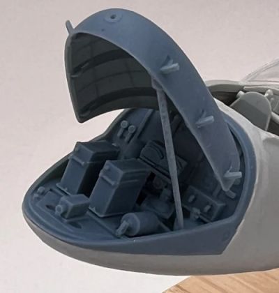 1:48 Vampire nose section, 3D printed