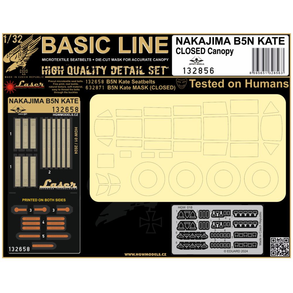 1:32 Nakajima B5N Kate (CLOSED CANOPY) - Basic Line