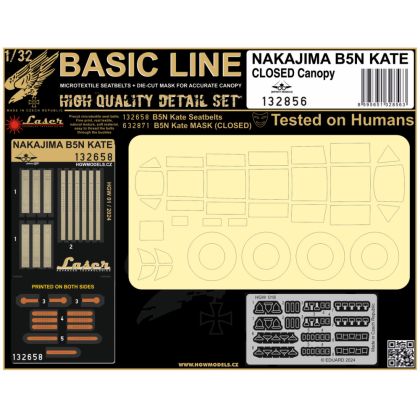 1:32 Nakajima B5N Kate (CLOSED CANOPY) - Basic Line