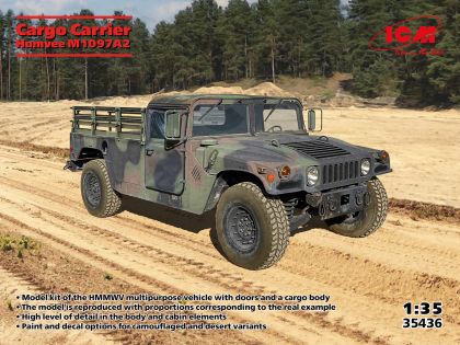 1:35 Cargo Carrier Humvee M1097A2
