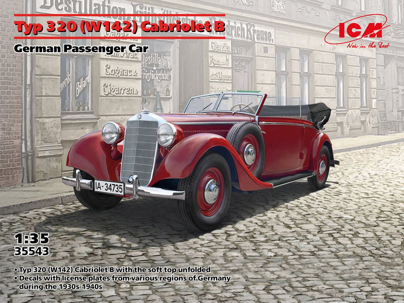 1:35 Typ 320 (W142) Cabriolet B