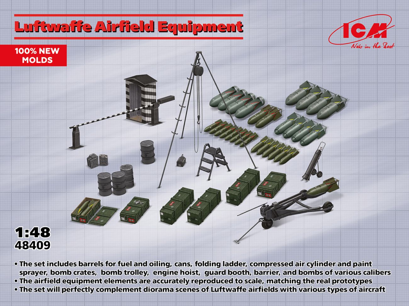 1:48 Luftwaffe Airfield Equipment