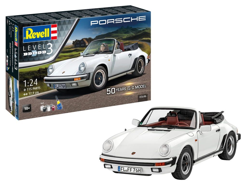1:24 50 Years of Porsche 911 (Cabriolet) Gift Set