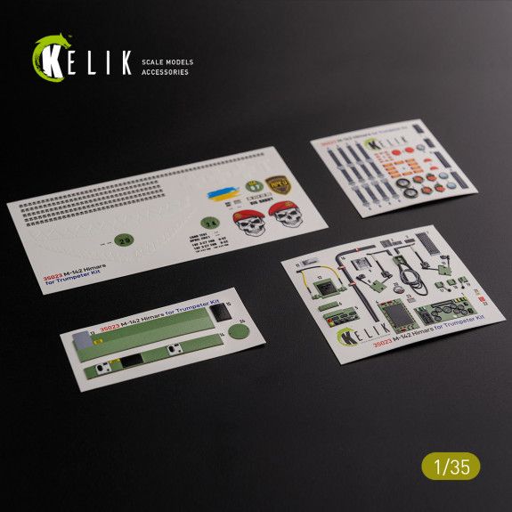 1:35 M142 HIMARS - Interior 3D Decal and classic Decal for Trumpeter kit