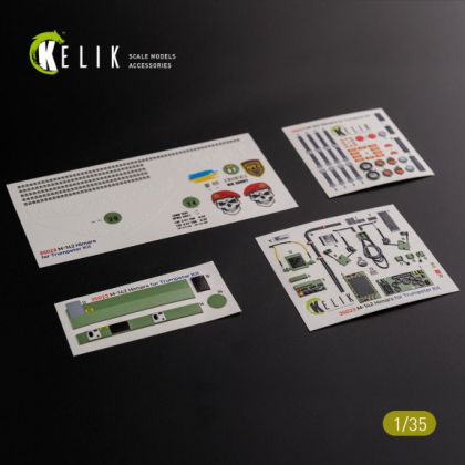 1:35 M142 HIMARS - Interior 3D Decal and classic Decal for Trumpeter kit