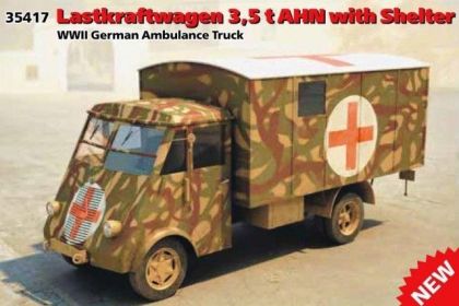 1:35 Lastkraftwageb 3,5 t AHN with Shelter