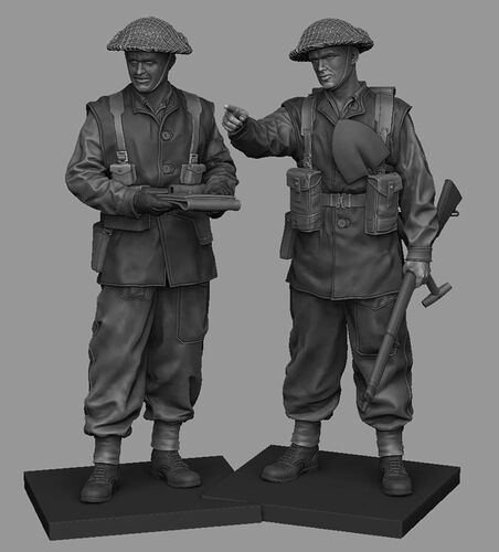 1:35 British Infantry Normandy Set