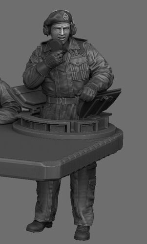 1:35 British Tank Commander 'Pixie' Suit