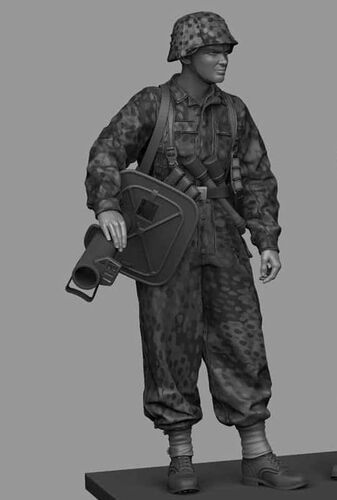 1:35 Panzerknacker In Cammo Coverall No. 1