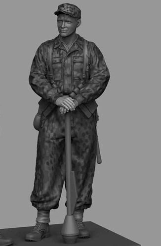 1:35 Panzerknacker In Cammo Coverall No. 2