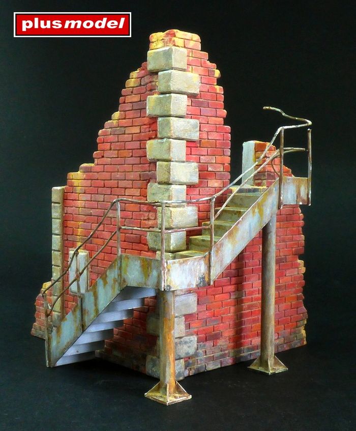 1:35 Factory corner with steps