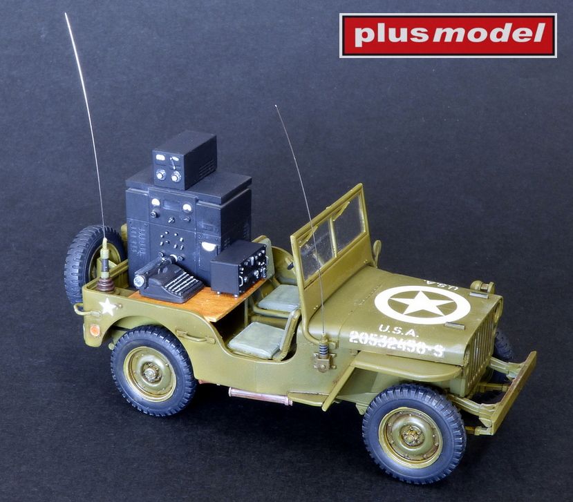 1:35 Radio equipment for Jeep