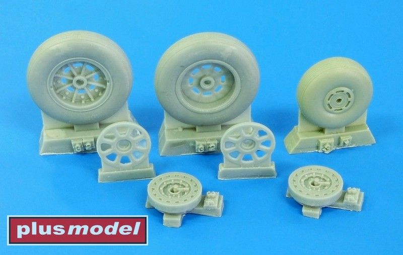 1:32 Mig-15 wheels