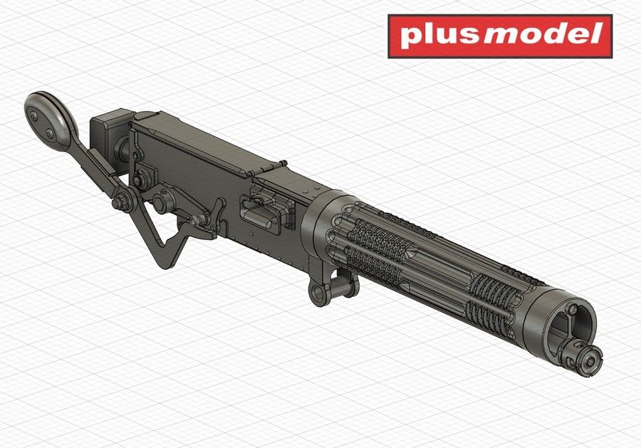 1:32 Aircraft machine gun Vickers