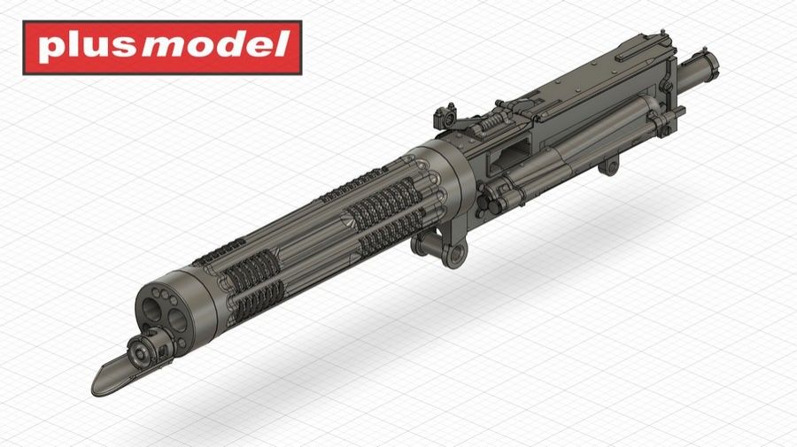 1:32 Aircraft machine gun Vickers Baloon Boster