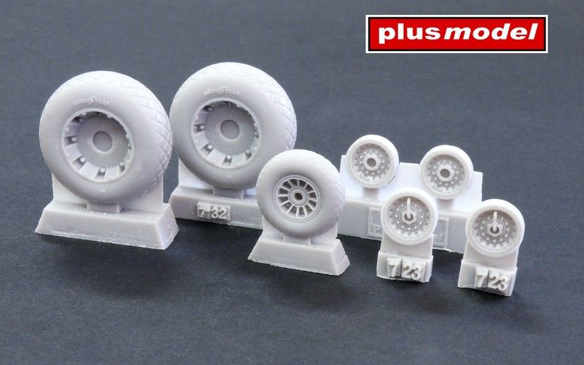 1:72 PBY Privateer wheels diamond tread