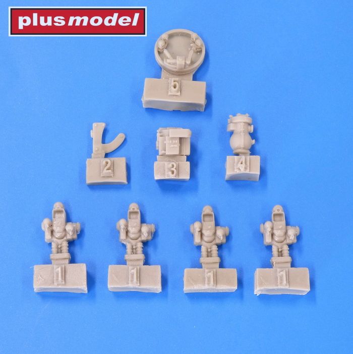 1:72 Pumové a střelecké zaměřovače pro B-29