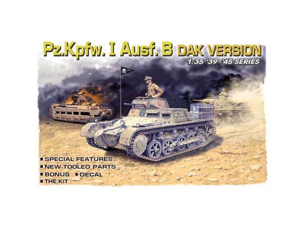 1:35 Pzkpfw. I Ausf. B, DAK Version
