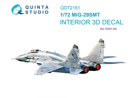 1:72 MiG-29SMT 3D-Printed & coloured Interior on decal paper (GWH)