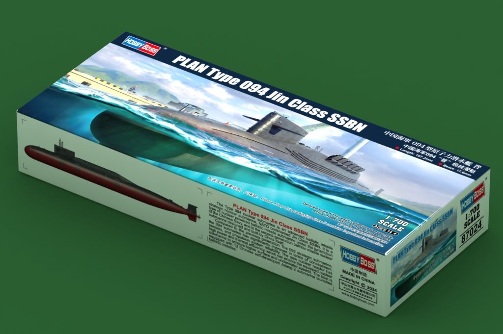 1:700 PLAN Type 094 Jin Class SSBN