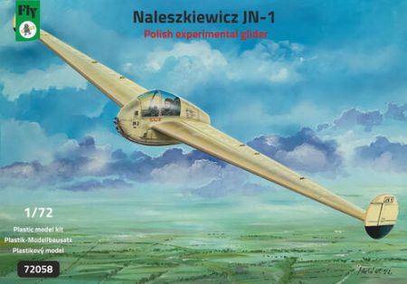 1:72 Naleszkiewicz JN - 1 Polish experimental glider