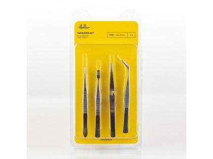 Hobby Tweezer Set - 4 pieces Tool