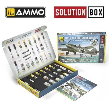 SOLUTION BOX 25 – Early WWII Luftwaffe Aircraft - Colors and Weathering System