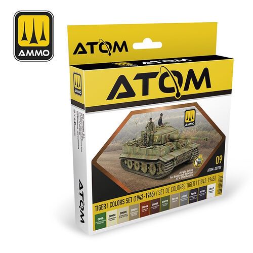1:35 ATOM Tiger I Colors Set (1942-1945)