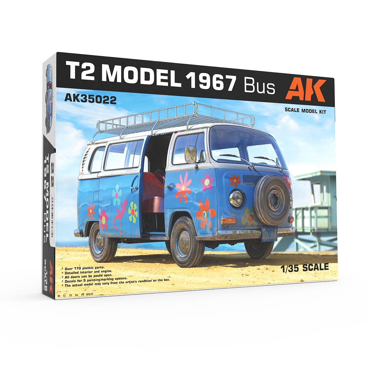 1:35 T2 MODEL 1967 BUS