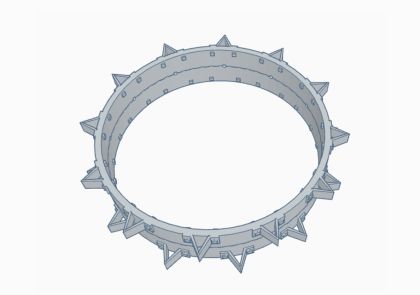 1:24 Obruče na kolesá pre model D8500 od MiniArtu
