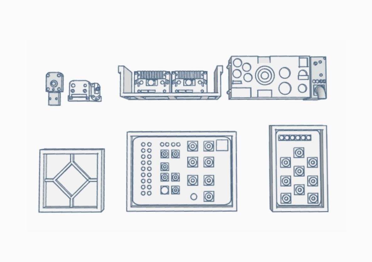 1:35 P-40/1S12 interiér kabíny a prístrojové panely