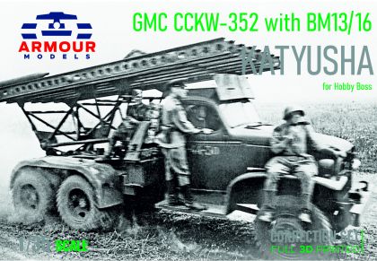 1:35 Opravný set GMC CCKW-352 with BM13/16 Katyusha