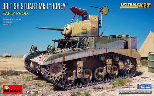 1:35 BRITISH STUART MK.I “HONEY” EARLY PROD. INTERIOR KIT