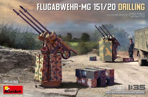 1:35 FLUGABWEHR-MG 151/20 DRILLING