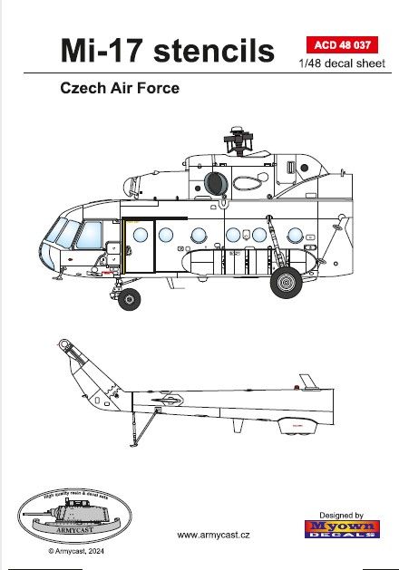 1:48 Mi-17 Czech &Slovak Mi-17