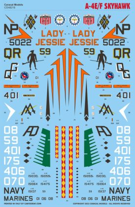 1:48 US Navy Douglas A-4E/F Skyhawk