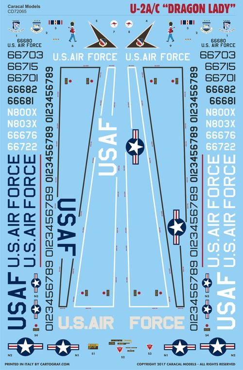 1:72 U-2A/C Dragon Lady