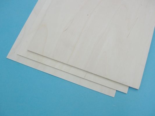 Letecká překližka/ 6,0x500x500mm - 12 vrstev