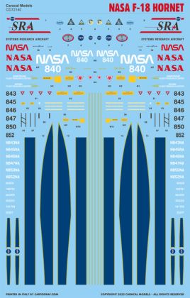 1:72 NASA McDonnell-Douglas F-18 Hornet