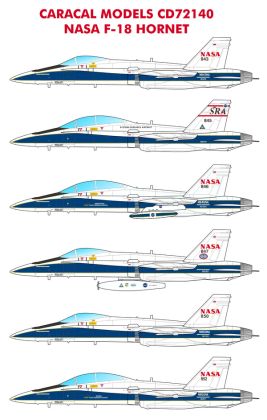 1:72 NASA McDonnell-Douglas F-18 Hornet
