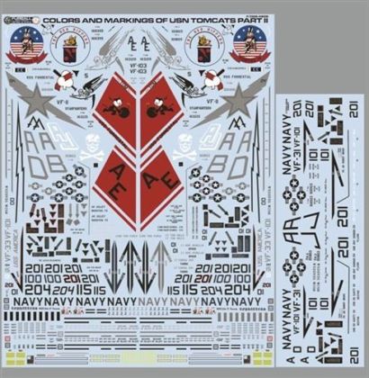 148 Colors and Markings of US Navy Grumman Tomcats Part II