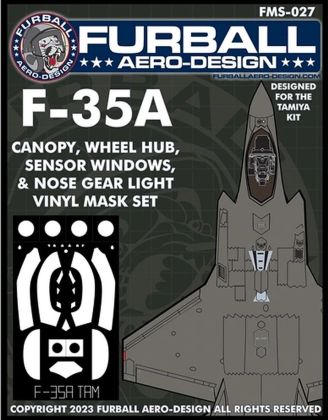 1:48 F-35A Lightning II mask