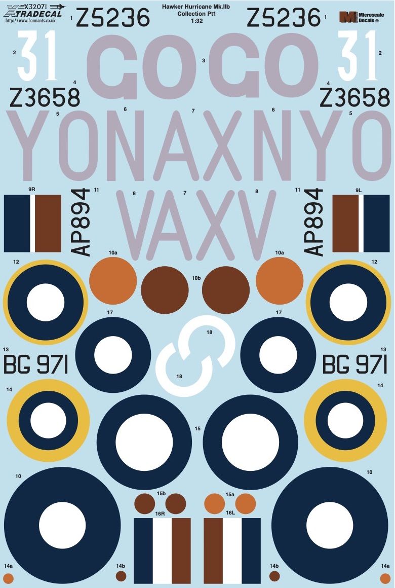 1:32 Hawker Hurricane Mk.IIb