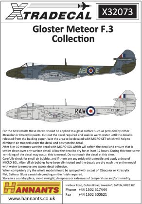 1:32 Gloster Meteor F.3 Collection