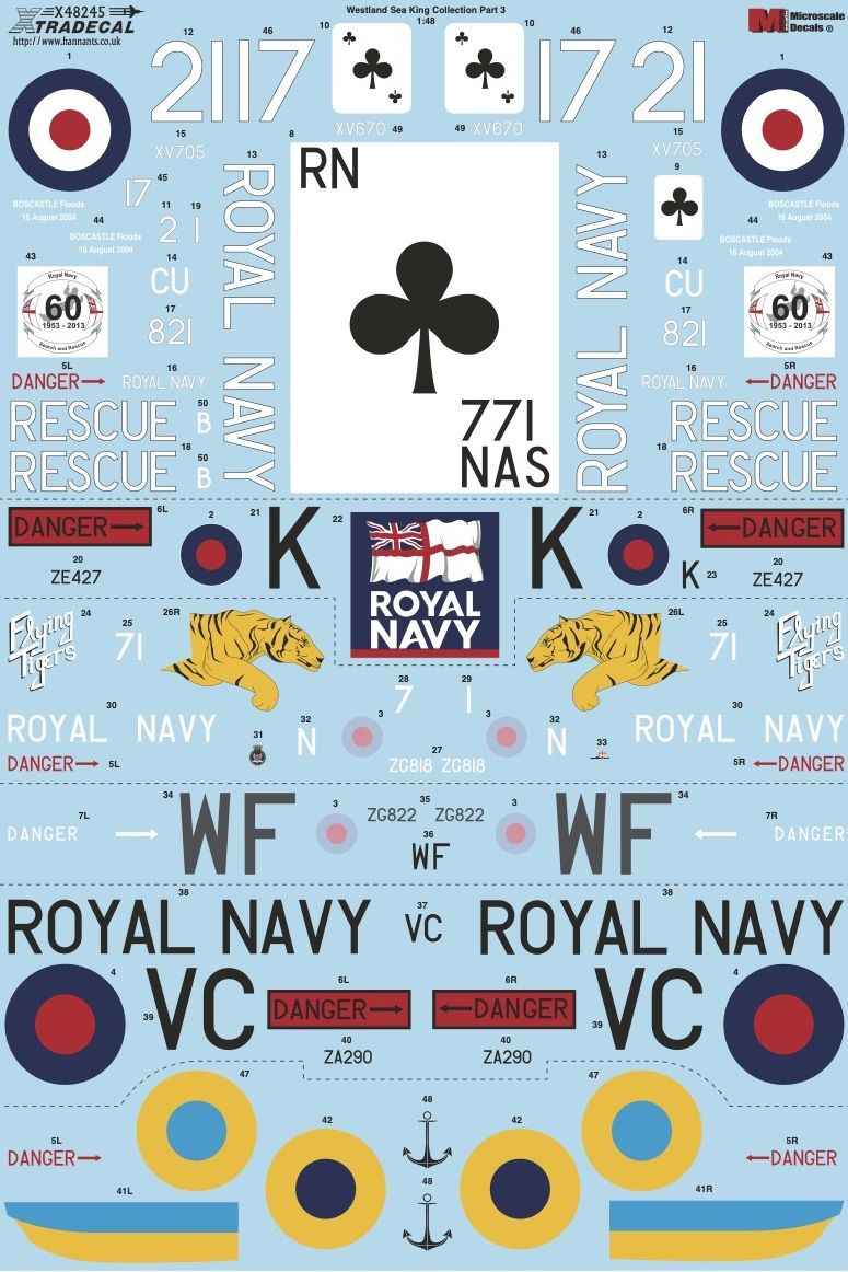 1:48 Westland Sea King Collection Pt3
